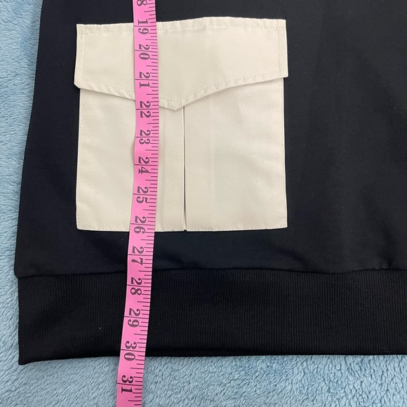 Hoodie & Pants Tracksuit Set Black & Pale Green Size M - Picture 14 of 14